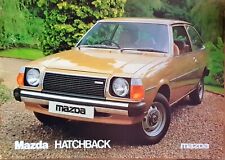 Mazda hatchback brochure for sale  BIGGLESWADE