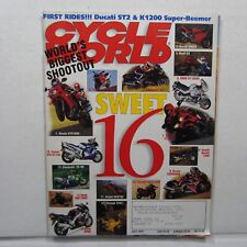 Cycle World julio 1997 Vol 36 no 7 Ducati ST2, BMW K1200RS, Ducati Massimo Bordi segunda mano  Embacar hacia Argentina