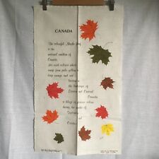 Tea towel canada for sale  EXMOUTH