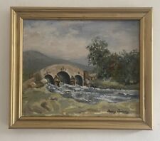 Original Antique Impressionist Oil On Board Painting In Gold Gilt Style Frame for sale  Shipping to South Africa