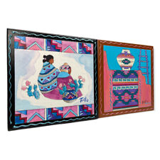 EARTHTONES Southwestern Adobe Trivet por TU-OTI Colección Art Tiles 2000 1999 segunda mano  Embacar hacia Mexico