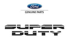 2023-2024 Ford Super Duty FABRICANTE DE EQUIPOS ORIGINALES negro platino acero inoxidable portón trasero emblemas de letras segunda mano  Embacar hacia Argentina