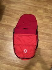 Bugaboo red footmuff for sale  Spring Valley