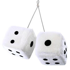 Fuzzy plush dice for sale  Shipping to Ireland
