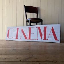 Vintage cinema sign for sale  GUILDFORD