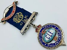 Masonic silver medal usato  Bagnolo San Vito
