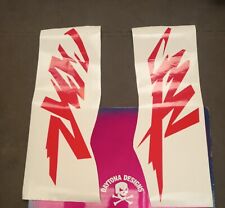 CBR RED LARGE FAIRING PANEL CUSTOM PAIR GRAPHICS DECALS STICKERS for sale  Shipping to South Africa