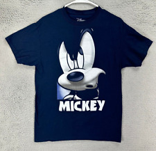 Camiseta Disney Niños Mediana 38-40 Azul Marino Algodón Estampado Gráfico Mangas Cortas Juventud, usado segunda mano  Embacar hacia Argentina