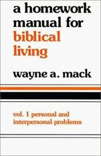 Manual de lição de casa para a vida bíblica: vol. 1, Problemas pessoais e interpessoais, usado comprar usado  Enviando para Brazil
