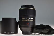 MINT NIKON AF-S VR MICRO NIKKOR ED 105mm f/2.8G SWM IF for sale  Shipping to South Africa