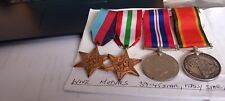 Ww2british medal group for sale  BANWELL