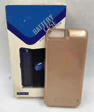 Battery Case for iPhone 6/7 Plus 7300mAh Power Charge Champagne Gold T2162 C3666 for sale  Shipping to South Africa
