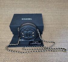 bolsa de pele de caviar chanel corrente redonda ombro mini vintage chanel comprar usado  Enviando para Brazil