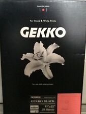 Pictorico Gekko preto, para impressões em preto e branco (13" x 19"), 9 folhas , usado comprar usado  Enviando para Brazil