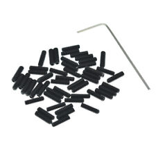 50x Guitar Bridge Saddle Height Adjustment Hex Screws M3/#4-40 Fits Fender for sale  Shipping to South Africa