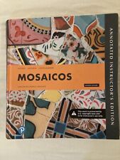 Libro de Texto Mosaicos Español Como Lengua Mundial - Edición Instructor segunda mano  Embacar hacia Argentina