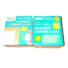 4Our Kiddies Baby Proofing Magnetic Cabinet Locks 1 Full Box 1 Incomplete Box for sale  Shipping to South Africa