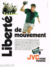 PUBLICITE ADVERTISING 065  1995  JVC le caméscope VHS d'occasion  Roquebrune-sur-Argens