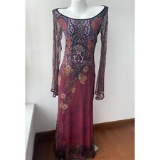 Para mujeres Vintage Malla Floral Patchwork Vestido Boho Vintage Vestido Hippie segunda mano  Embacar hacia Mexico