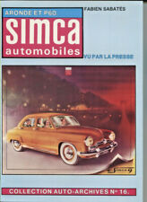 Simca aronde recueil d'occasion  Caderousse