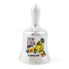 New York Miniature Bell State Travel Souvenir Porcelain Collectible 2", used for sale  Shipping to South Africa