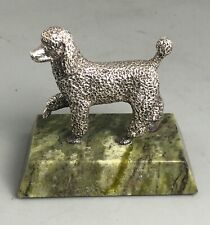 Antique silver poodle for sale  STROUD