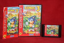 Sonic the Hedgehog 3 (Sega Genesis, 1994) Cartucho de Jogo Autêntico, Completo na Caixa comprar usado  Enviando para Brazil