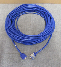 Cable de monitor VGA 15 pines macho a VGA 15 pines macho azul 30 metros segunda mano  Embacar hacia Argentina