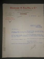 Ancienne facture garage d'occasion  Sainte-Sévère-sur-Indre