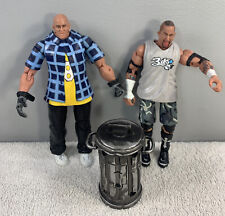 Figura de lucha libre de impacto TNA Marvel Toys KAN 2005 y BG James con bote de basura , usado segunda mano  Embacar hacia Argentina