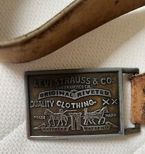 Levi belt buckle for sale  WORTHING
