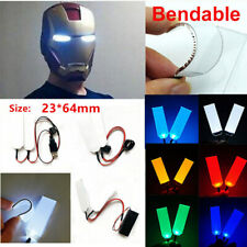 Kits de olhos de luz LED dobráveis faça você mesmo para peças de cosplay máscara capacete Batman Homem de Ferro comprar usado  Enviando para Brazil