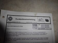 Kundendienstmitteilung gummila gebraucht kaufen  Weinheim