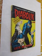 Diabolik originale anno usato  Italia