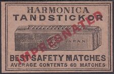 Old matchbox label for sale  LONDON