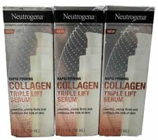 3 neutrogena sérum de elevação tripla de colágeno de firmeza rápida 1 oz caixa arranhada comprar usado  Enviando para Brazil