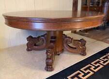 Antique oak round for sale  Lake Ariel