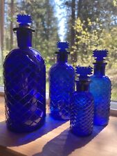 cobalt blue poison bottle for sale  Quincy