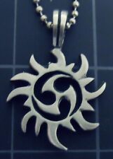 Necklace Talisman Sacred Sun Pendant Spiral Tribal Viking New Triskelion Rune, used for sale  Shipping to South Africa