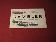 1960 AMC Rambler Station Wagon Nash folheto de vendas catálogo comprar usado  Enviando para Brazil