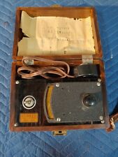 Vintage PHOTOVOLT Model 200 1940's Light Meter Foot-Candles Wooden Box #34 for sale  Shipping to South Africa