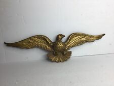 Vintage Brass SEXTON American Eagle Metal Wall Hanging Art Decor 19.5" for sale  Shipping to South Africa