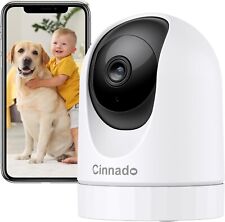 Cámara de seguridad Cinnado WiFi interior 2K cámara para mascotas casa monitor de seguridad para bebé segunda mano  Embacar hacia Mexico