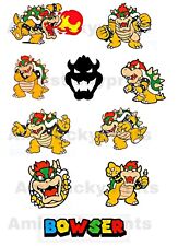 Bowser stickers super for sale  WALTHAM CROSS