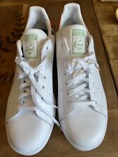 Adidas Originales Stan Smith Para Hombre 12 Blanco Verde Zapatos Informales segunda mano  Embacar hacia Argentina