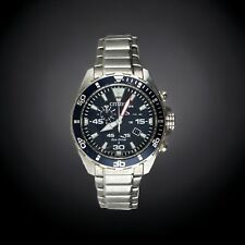 Relógio masculino Citizen Eco-Drive azul AT2431-87L 45mm, usado comprar usado  Enviando para Brazil