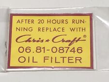 Chris craft nos for sale  Manistee