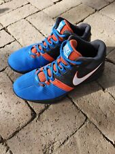  Tênis de basquete masculino Nike Air Visi Pro 5 foto azul laranja 7,5 comprar usado  Enviando para Brazil