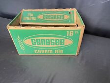 RARO Vintage Genesee CREAM ALE Caixa de Cerveja Encerada Estojo de Papelão Escasso comprar usado  Enviando para Brazil