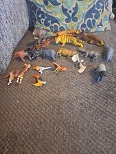 Lote mixto de 15 figuras de juguete de animales de zoológico de la selva babuino tigre aves etc. segunda mano  Embacar hacia Argentina